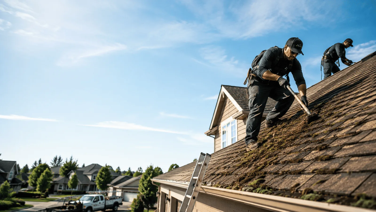 Roof Moss Removal in Claypool, IN near me